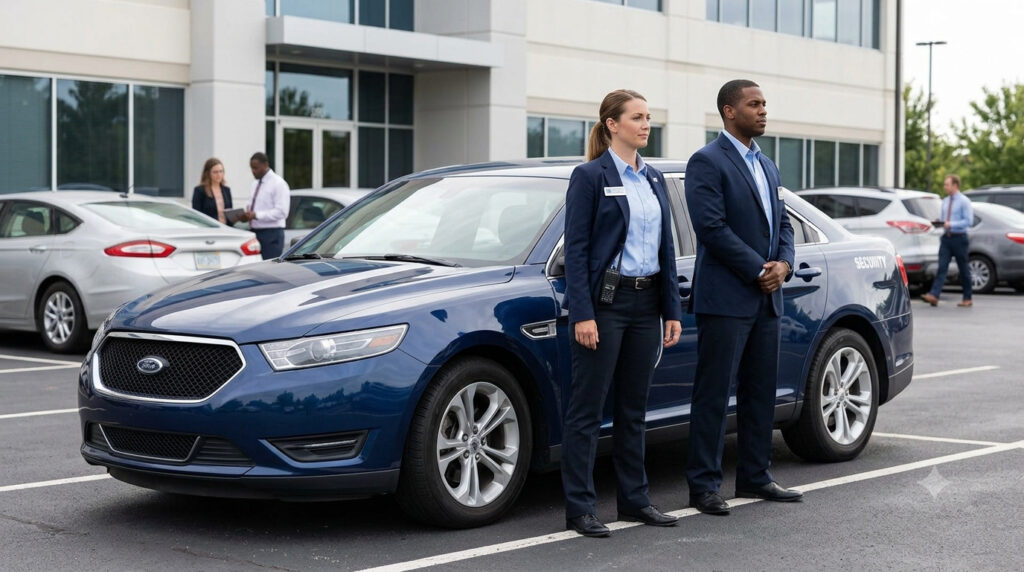 Bodyguard security services paired with luxury transportation